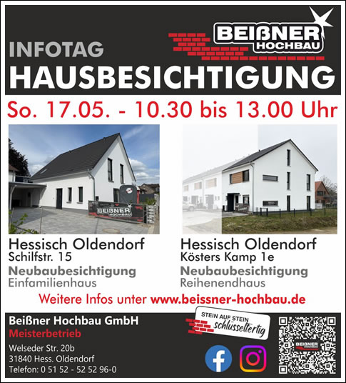 Massivhaus Hausbau Hannover - Ihr Bauträger für schlüsselfertiges Bauen im Raum Hannover ist die Beißner Hochbau GmbH